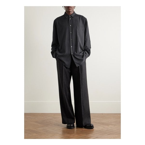 브라이어 실크 셔츠 블랙 46376663162895925