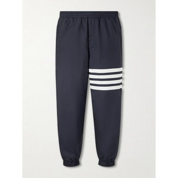 스트라이프 립스톱 테이퍼드 스웨트팬츠 46376663162941999