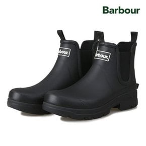 바버 BARBOUR 님버스 웰링턴 숏 첼시 남자 레인부츠 장화 MRF0028BK31