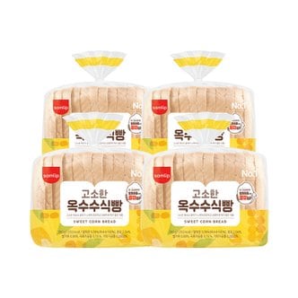  [JH삼립] 고소한 옥수수식빵 390g 4봉