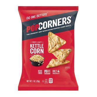  Popcorners 팝코너스 케틀 콘 칩 28g X 20팩