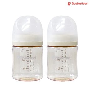 모유실감 3세대 PPSU 새벽그레이 160ml 노꼭지 트윈팩