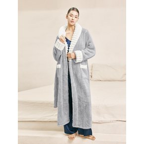 멜슨 플리스 파자마 롱 가운