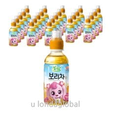  웅진 아동용 캐치 티니핑 유기농 보리차 200ml 24개