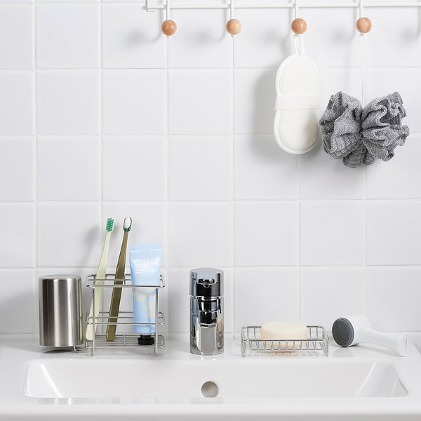 모던 스테인리스 와이어 비누대 J73N901164900