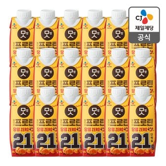 CJ제일제당 [본사배송] 얼티브 프로틴 밤맛 250ml X 18개 (1BOX)