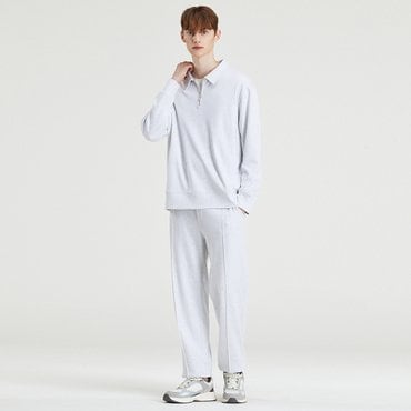 YJACK M_인터락 루즈핏 핀턱 조거 스웻팬츠 MJP1847