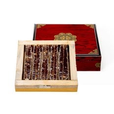 [명절후배송]국내산 토종방식 꿀 벌집꿀2kg (고가구포장/보자기포장)