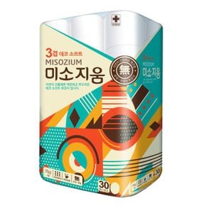 미소지움 화장지 18m (3겹 x30롤)