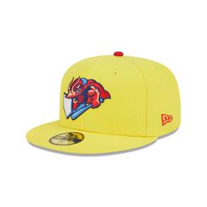 Jacksonville Jumbo Shrimp 테마 Night 59FIFTY 5950 Fitted Hat 8776760