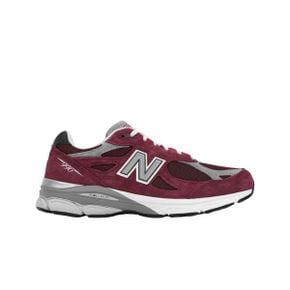 뉴발란스 990v3 메이드 인 USA 스칼렛 마블헤드 New Balance 990v3 Made in USA Scarlet Marbleh