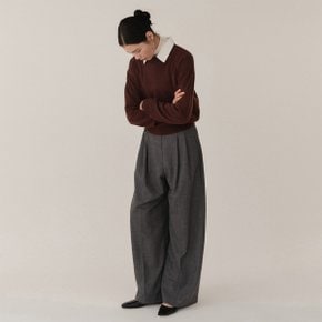 FW24 Karin Pants Gray-Melange