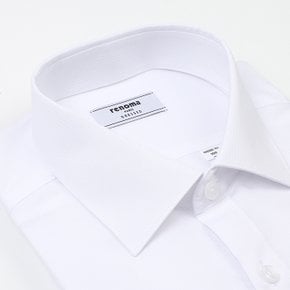 (일반핏)( RNSSG0001-WH)구김없고 착용감좋은  스트라이트 도비 흰색트윌긴팔셔츠