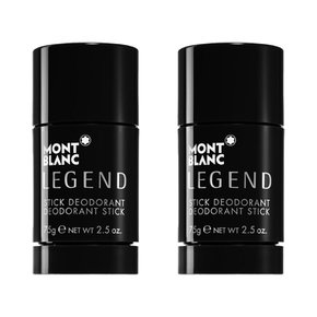 Montblanc 몽블랑 옴므 레전드 데오드란트 스틱 75g 2개