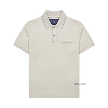 로로피아나 SS25 남성 포켓 폴로 티셔츠 FAI0485 1000