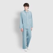 남 밍크 플리스 플랫 카라 파자마 세트 J2154011170AO