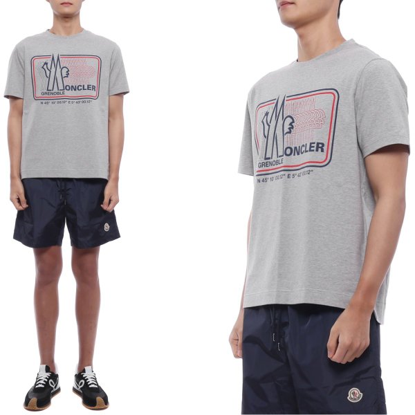 [부산점] 26SS 남성 로고 프린트 반팔티셔츠 (8C00009 8790F 986 26S)