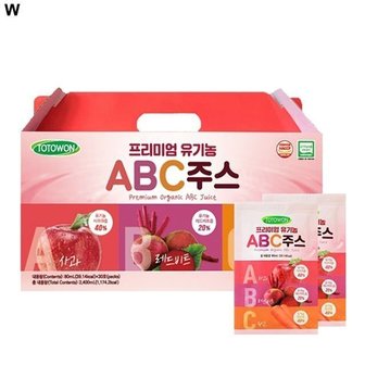  프리미엄 유기농 ABC주스 80mL x 30포 (WE21ACC)