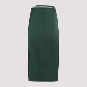 [해외배송] 자크뮈스 스커트 241SK009.1000 590 DARK GREEN