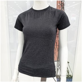 여성 슬림 반팔 라운드 티셔츠 EG45301