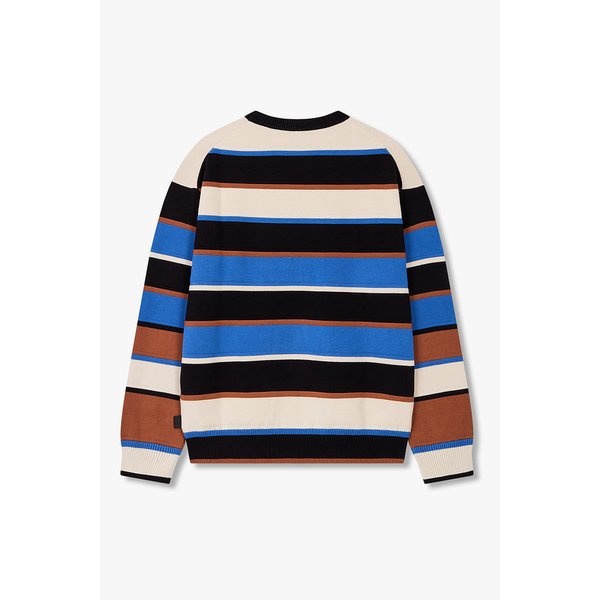 [PS PAUL SMITH] 스트라이프 코튼 니트 풀오버 5735328004000