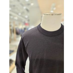 [파주점] [AND Z(앤드지)]네이비컬러  WOOL 100% 라운드 스웨터(BZE3ER1101NV)