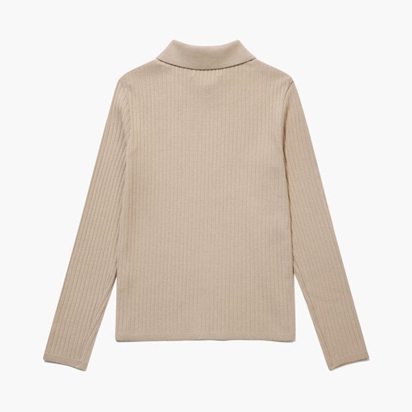 [여주점] 여성 골지 카라 스웨터 GR122LKP21 BEGE