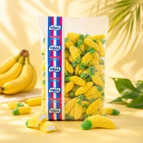 [VIDAL] 비달 자이언트 바나나향 젤리필드 대용량 1kg (20g x 50입)