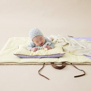 [Baby] 원더랜드 낮잠베딩 세트_Lime Milk (25x40cm)