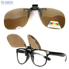 [티오]편광 UV 차단 안경 클립 선글라스 B163F/등산/낚시/레저/골프/각종 스포츠용