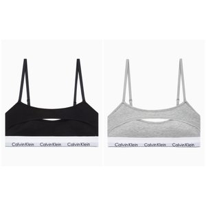 Calvin Klein Underwear 여성 모던코튼 디컨스트럭티드 브라렛 2종 택 1(QF7387AD-UB1/P7A)