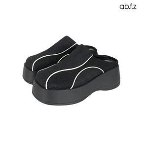 메쉬 배색 클로그 뮬 (AFX4QAS2A)