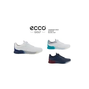 에코 [정품]에코 남성골프화  S-THREE BOA  M 102954-60616, 60617, 60628