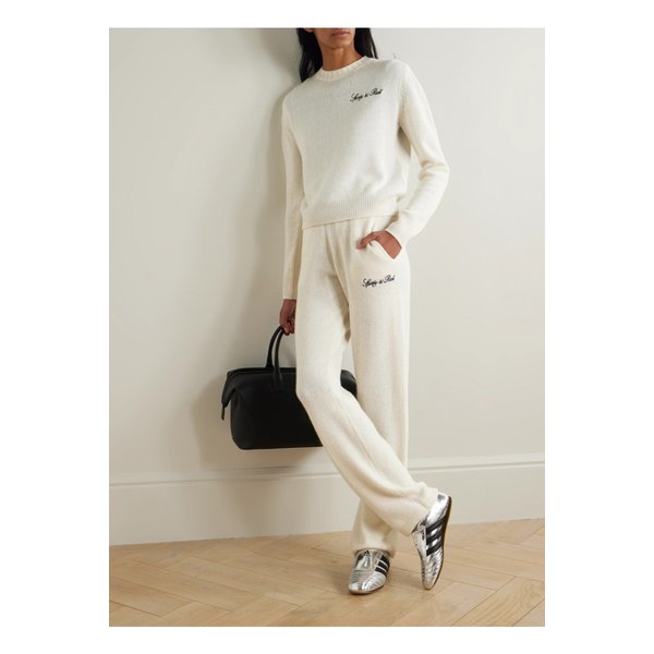 뱅돔 캐시미어 울 혼방 트랙 팬츠 1647597350429624