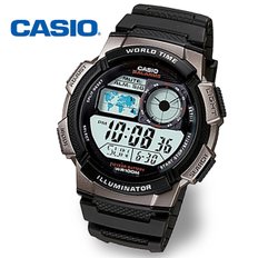 [정품] CASIO 카시오 AE-1000W-1B 방수 전자 군인시계