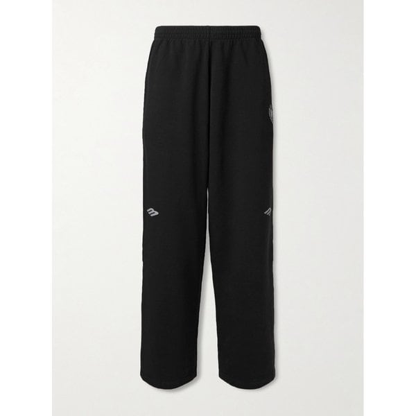 로고 프린트 로고 자수 와이드 조거 팬츠 46376663163024627