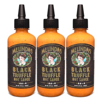  메린다 블랙 트러플 핫 소스 Melinda Black Truffle Hot Sauce 355ml 3개