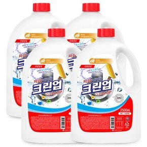 크린업 일반형 액체세제 2.5L x 4개