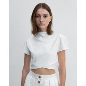 [23SS] 2way Cut-out Crop Top [White] JWTS3E906WT