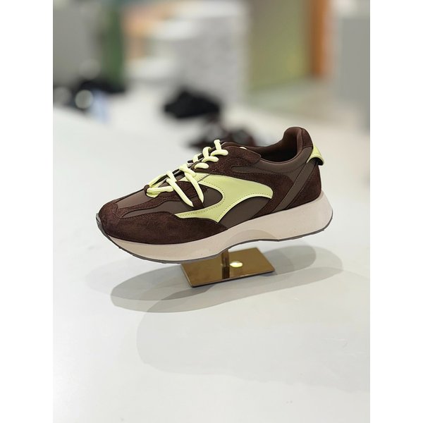 [시흥점] 패치 디테일 스니커즈 (브라운) DG4DA24520BRN