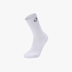 [공식판매처] 남성 로키 자수 양말 SPJFANSC302MWHT