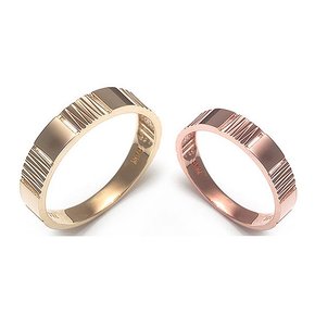 14k 커플링 반지 엔틱 사선 커플링 반지 RCS20739
