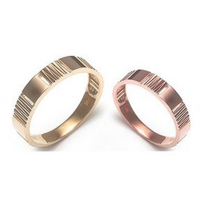 14k 커플링 반지 엔틱 사선 커플링 반지 RCS20739