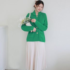 [최초가 129,000원][르포엠]리온느 아태리 라우머 니트자켓