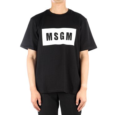 MSGM [엠에스지엠] 남성 반팔 티셔츠 (2000MM520 200002 99)