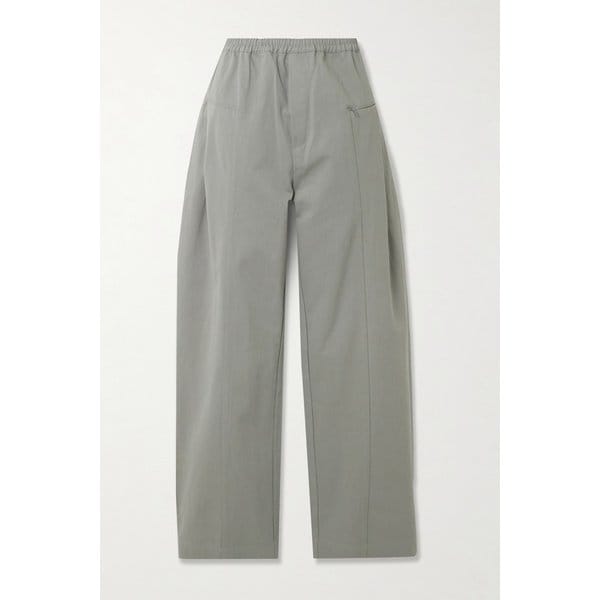 데이지 스튜디오 플리츠 코튼 트윌 배럴 팬츠 46376663163021222