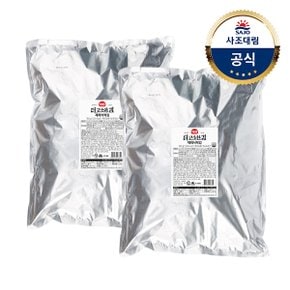 [사조대림] 더고소한김 재래식탁김(320매) 160g x2개