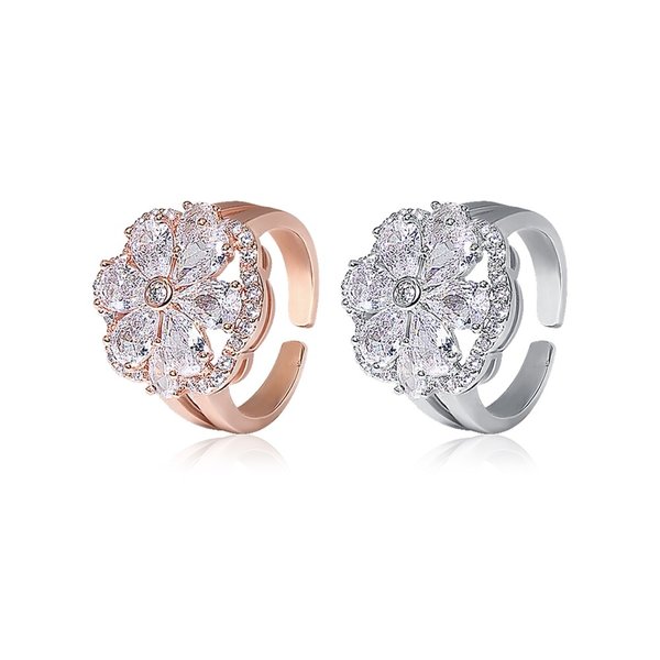 피어리 크리스탈 반지 (free) RA0670