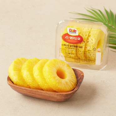 dole 후레쉬컷 파인애플 540g/팩 (원통형)