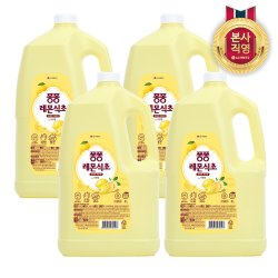 퐁퐁 주방세제 레몬식초 3L x 4개 - SSG.COM